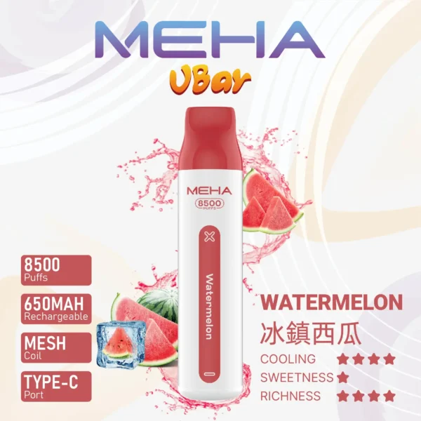 7784141f32d122351762af7166b7f5fa.webp MEHA VBar魅嗨小白條8500口拋棄式電子煙|主打長效電量與柔順絲滑霧感|適合偏好省心與高便利性的玩家