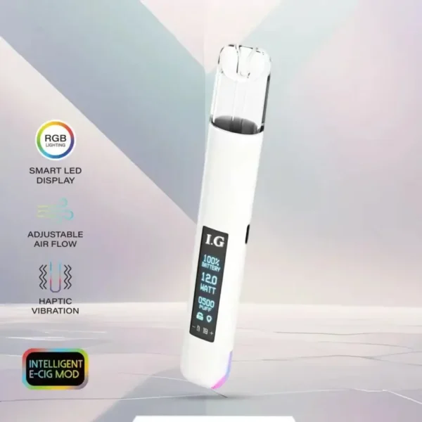 I.G 一代通用主機｜恆壓輸出技術呈現從首到末始終如一的飽滿霧感｜重視口感穩定度與擊喉層次的日常抽吸族群推薦