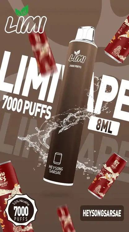 LIMI拋棄式一次性7000口-14.webp LIMI 7000口拋棄式電子煙|主打極致冰爽層次與強勁擊喉感|適合偏好強烈擊喉體感與沁涼風味的玩家