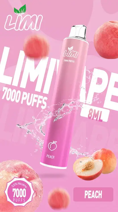 LIMI拋棄式一次性7000口.webp LIMI 7000口拋棄式電子煙|主打極致冰爽層次與強勁擊喉感|適合偏好強烈擊喉體感與沁涼風味的玩家