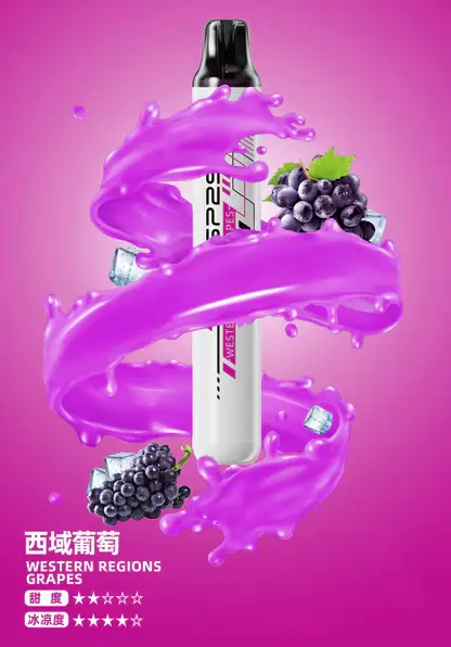 SP2S 5000口拋棄式電子煙｜主打免充電長效動力核心與濃郁冰萃層次｜適合偏好絲滑擊喉感與純粹水果風味的玩家