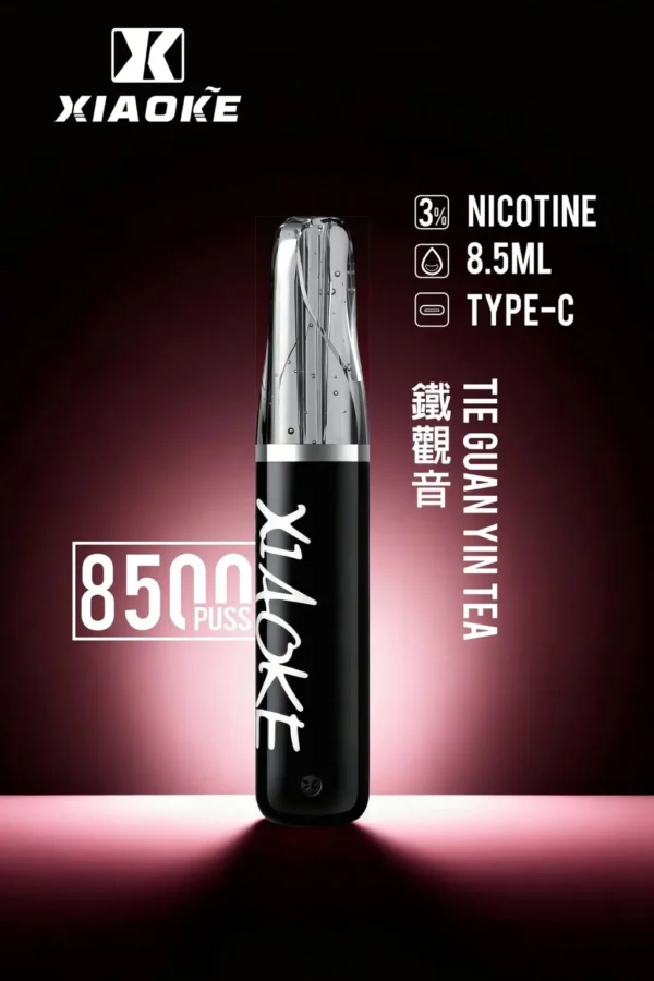 XIAOKE 梟客 8500口拋棄式電子煙｜長效續航與細膩霧感體驗｜適合追求便利與穩定口感的玩家