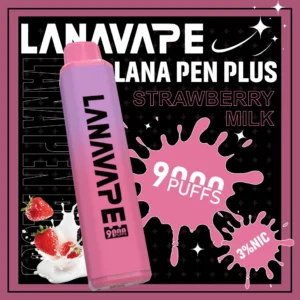 LANA PEN PLUS 9000口拋棄式電子煙｜主打長效續航與細膩霧感體驗｜適合追求便利與穩定口感的玩家