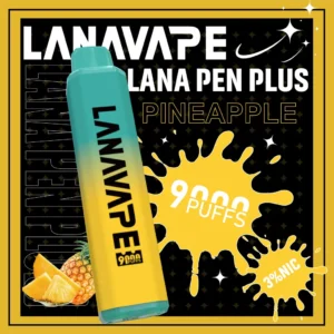 LANA PEN PLUS 9000口拋棄式電子煙｜主打長效續航與細膩霧感體驗｜適合追求便利與穩定口感的玩家