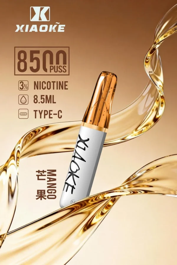 XIAOKE 梟客 8500口拋棄式電子煙｜長效續航與細膩霧感體驗｜適合追求便利與穩定口感的玩家